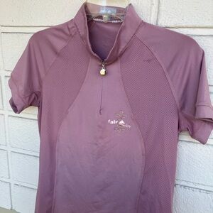 Women's mauve Equestrian Top, Fair Play Paula